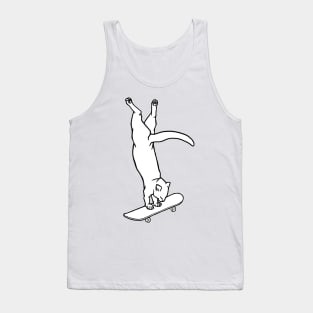 Handstand Meow Tank Top